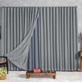 Cortina Blackout Com Linho 2,80x2,50 Para Varão Duplo