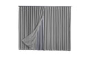 Cortina Microfibra Com Linho 5,00x2,50 Para Trilho Duplo
