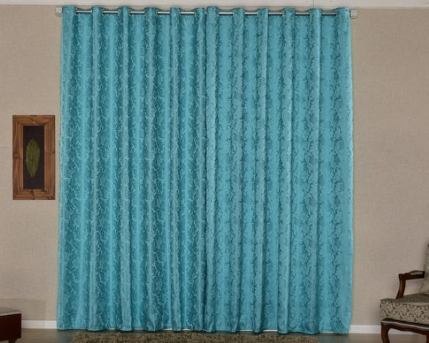 Cortina Jacquard 2,80x2,30 Para Trilho Suíço