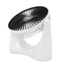 Mini Ventilador Portátil Usb Recarregável De Mesa 3 Velocidades