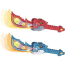 Fantasia Acessório Espada Dino Power Com Luz, Som E Movimento