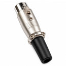 Conector Xlr Femea Linha  05 Unidades Storm