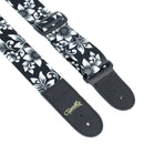 Correia Poliéster Floral Branco/preto Tn10s Tonante