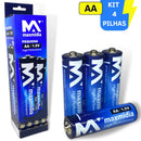 Pilhas Aa Ou Aaa 1,5v Pilha Normal E Palito Alta Duração