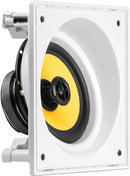 Arandela Sem Borda Frahm  6" 100w Angular Quadrada