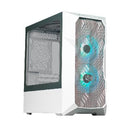 Gabinete Cooler Master Td300 Mesh Micro-atx Mini Tower Lateral De Vidro Temperado Branco  |  Td300-wgnn-s00