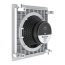 ARANDELA JBL QUADRADA 6" 6CO3Q + 8R BRANCA PAR