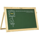 Lousa Infantil Quadro Com Alfabeto E Relógio 60x40cm