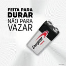 Bateria Alcalina Max 9v Cart 1 Energizer