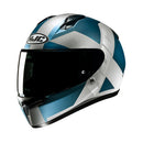 Capacete Hjc C10 Tez Azu Cinz 59