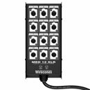 Medusa Multicabo 12 Vias Xlr / Xlr 10 Metros Wireconex
