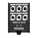Painel Multicabo 06 Vias Xlr Medusa Wireconex