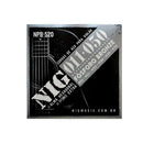 Encordoamento Violão Aço Fósforo Bronze 011"-050" Npb520 Nig