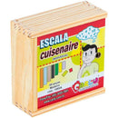 Brinquedo Pedagógico Escala Cuisenaire 68 Peças