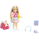 Barbie Family Chelsea Pronta Para Viajar Com Cachorrinho E Acessórios