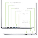 Notebook Acer Aspire 5 A515-45-R2A3 AMD Ryzen R5 5500U 15.6" 8GB 512GB SSD Windows 11 Home - NX.AYDAL.008