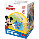 Brinquedo Pedagógico De Madeira Mickey Aramado Sobe E Desce