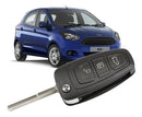 Carcaça Da Chave Canivete 3 Botoes Focus New Fiesta Ecosport