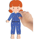 Brinquedo Educativo Alinhavo Veste E Brinca Madeira