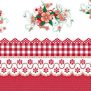 Toalha Térmica Floral Vermelho 1,40 X 30m