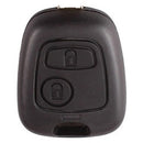 CAPA DO TELECOMANDO B&S PEUGEOT 206/207/306 CITROEN C3 2 BOTÕES PARAFUSADO