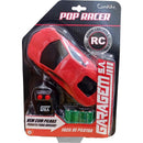 Carrinho Controle Remoto Pop Racer Garagem Sa Com 3 Funções