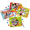 Brinquedo Educativo Mickey Pega Pompom Com Placas, Pinças E Pompons