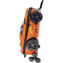 Mochila Infantil Com Rodinha Hotwheels Night Shifter Laranj