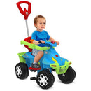 Veículo Para Bebê Smart Quad Azul Com Função Passeio E Pedal