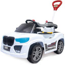 Veículo Para Bebê Bm Car Branco 30kg Com Som