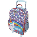 Mochila Infantil Com Rodinhas Container Kids Unicórnio Grande