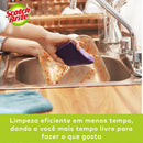Esponja Para Limpeza Scotch Brite Extrema (roxa) Com 4 Unidades