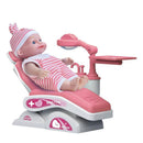 Brinquedo Brincando De Profissões Doutor Dm Dentista Rosa Com Boneca E Acessórios