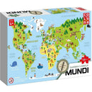 Quebra-cabeça Cartonado Mundi 100 Peças