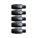Conector Speakon Macho Para Cabo Wc 605 4p Spk Wireconex 05 Unidades