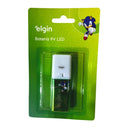 Bateria 9v Alcalina Com Lanterna Elgin