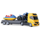 Caminhão Trans Sport Radical Sortido - 3 Em 1: Caminhão, Moto E Jet Ski