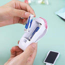 Mini Maquina Portatil Seladora Plastico Embalagem Pilha