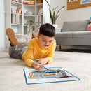 Tapete Mágico Acqua Hot Wheels Com 6 Canetas Laváveis 50x50cm
