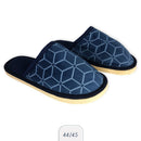 Pantufa Masculina Macia Estampada Azul 44/45