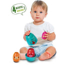 Brinquedo Para Bebê Matrioska Bichitos Elka – 4 Animais Empilhávei