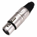 Plug Xlr Santo Angelo Canon Fêmea Níquel L3fnn01