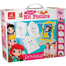 Brinquedo Para Colorir Princesa Super Kit