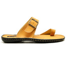 Chinelo Masculino Conforto Couro Whisky - RT0803FLYWSK