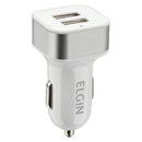 Carregador Veicular Automotivo 12v Com 2 Saídas Usb 5v 2.1a