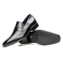 Mocassim Masculino Loafer Couro Preto - GIB2758NTPTO