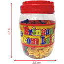 Brinquedo Pedagógico Brincando Com As Letras 173 Peças