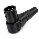 Conector Xlr Macho 90 Graus Storm 5 Unidades