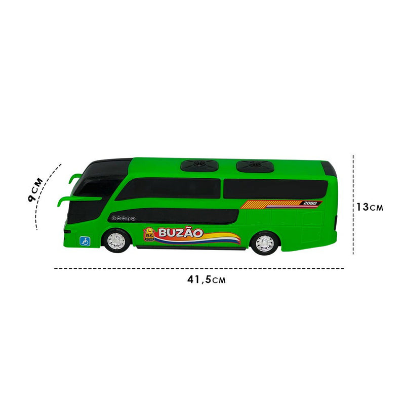 Onibus de Viagem Buzão - Verde