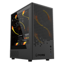 Gabinete Gamer Pcyes Ozara Black Vulcan - Gozrbv